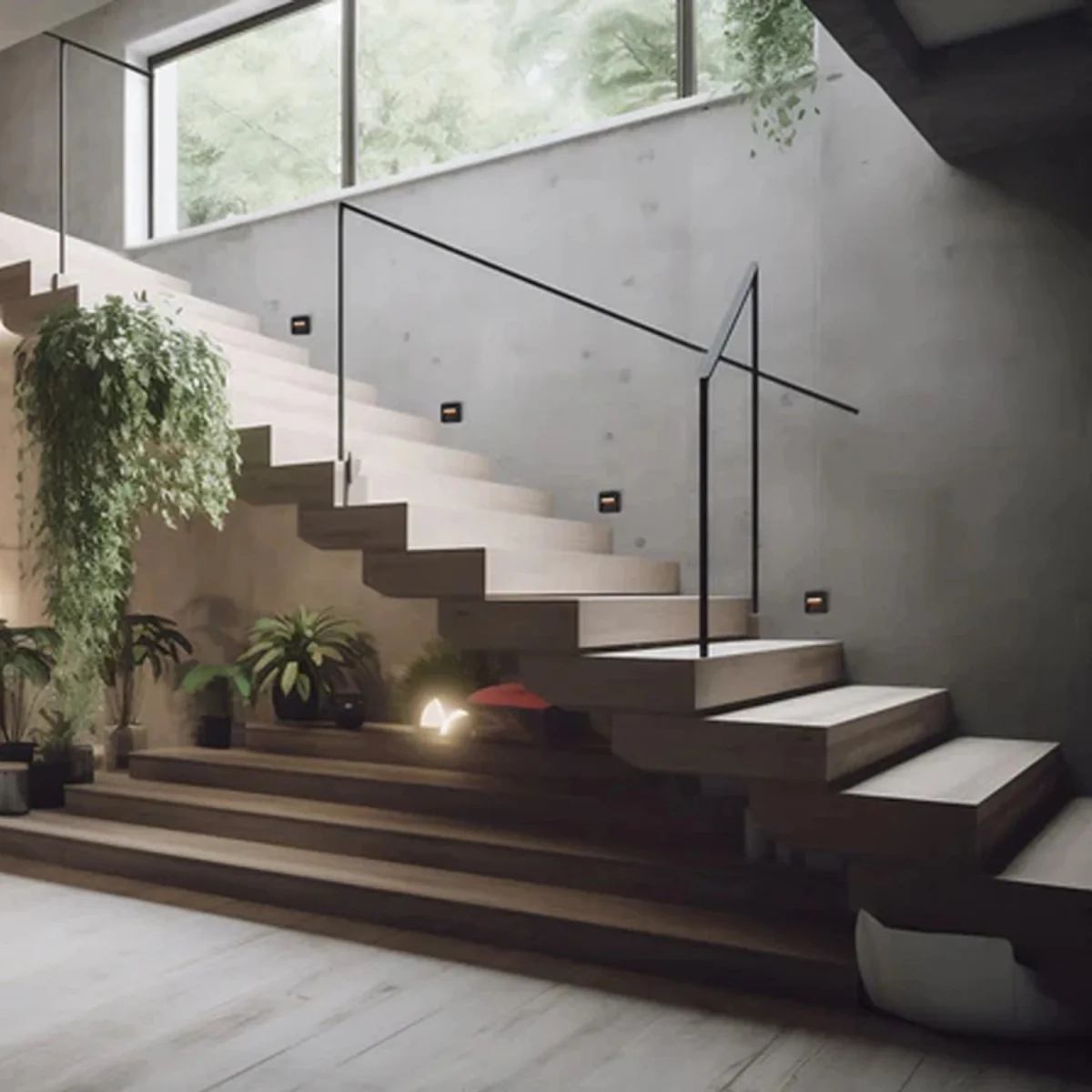 Ultralight LED Stair Lighting - Direct installation 1.5W (PC8080) - Image 2