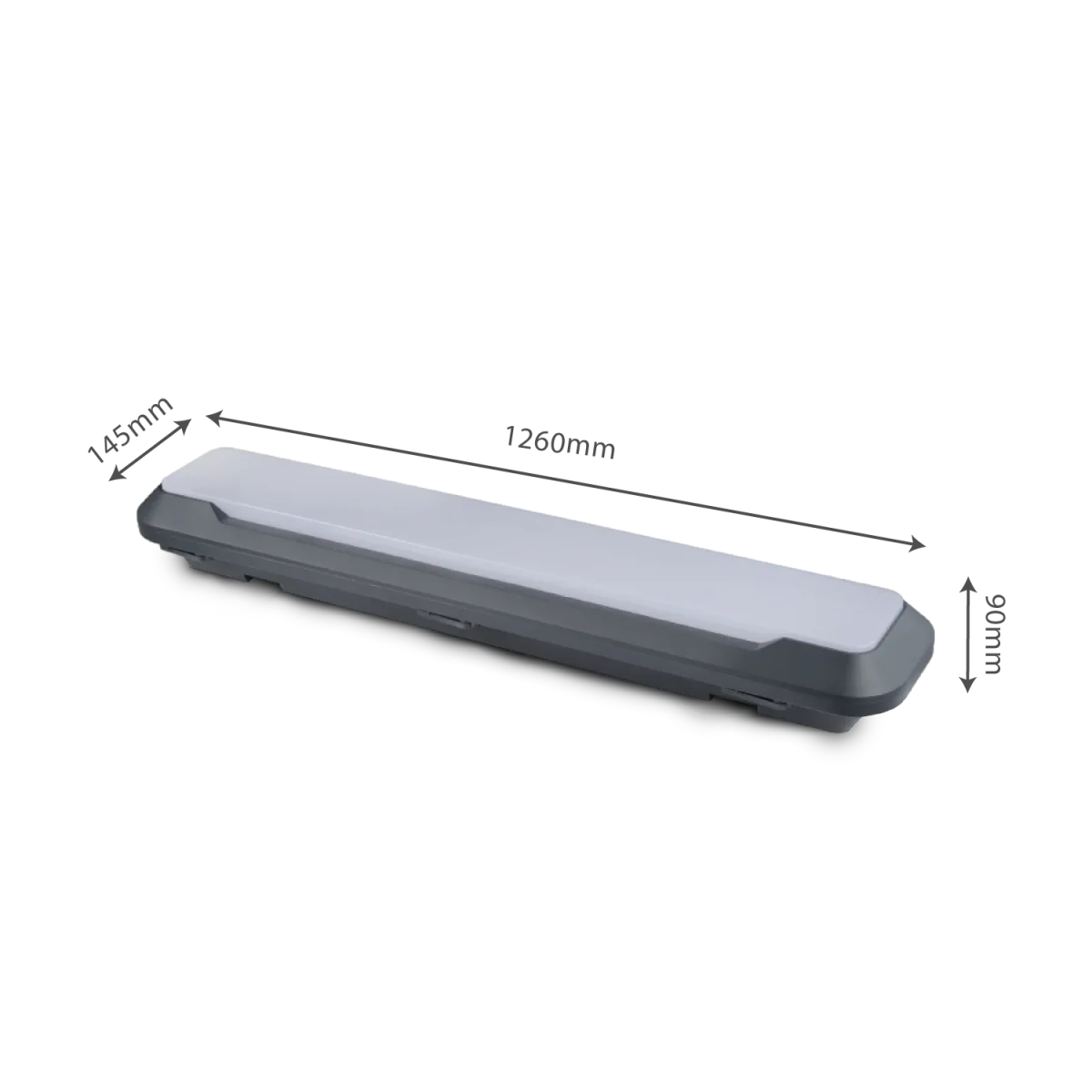 UltraLight LED Tri‑Proof Linear Light 80W – IP66, IK09 Impact‑Resistant (OLD‑A) - Image 8