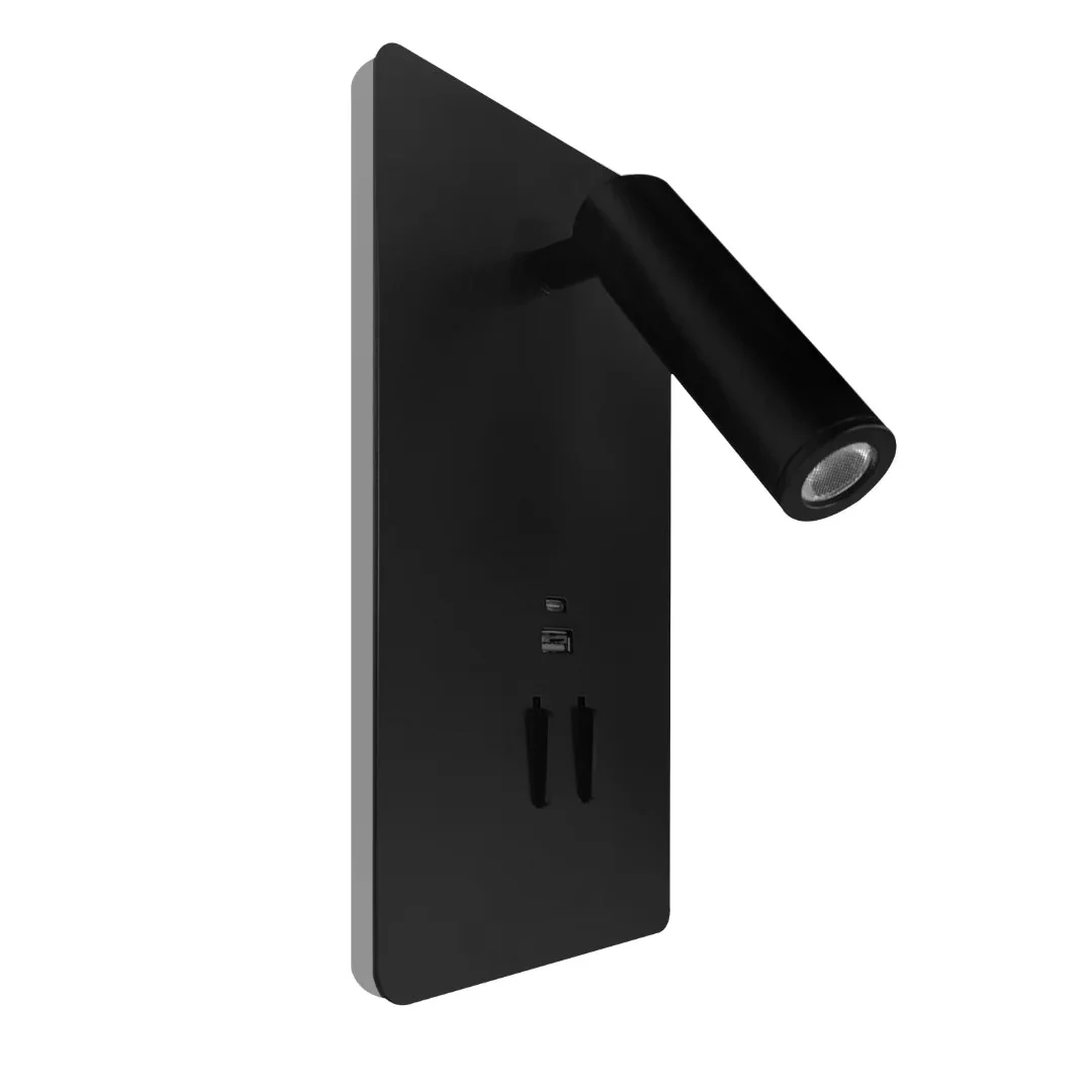 Ultralight LED Wall Light with USB Type-C for Bedroom 8+3W (BW124) - Image 7