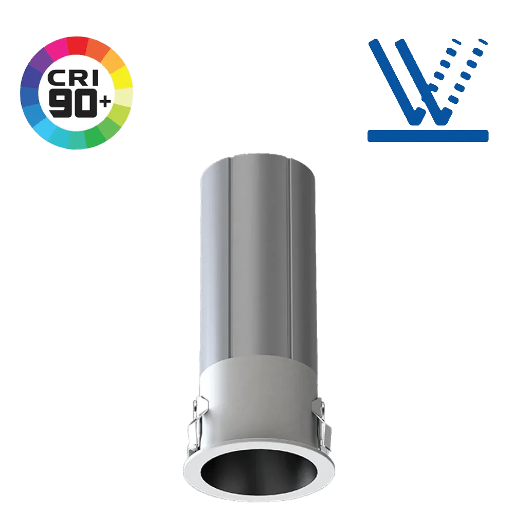 Ultralight Mini Anti-Glare Recessed LED Spot Light 2.4W CRI>90 (HTSD3-F-R20)