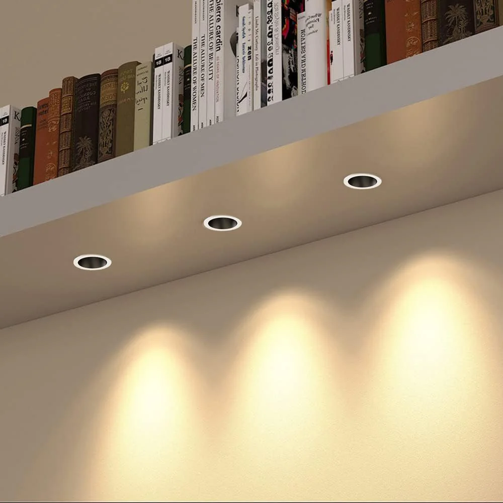 Ultralight Mini Anti-Glare Recessed LED Spot Light 2.4W CRI>90 (HTSD3-F-R20) - Image 2