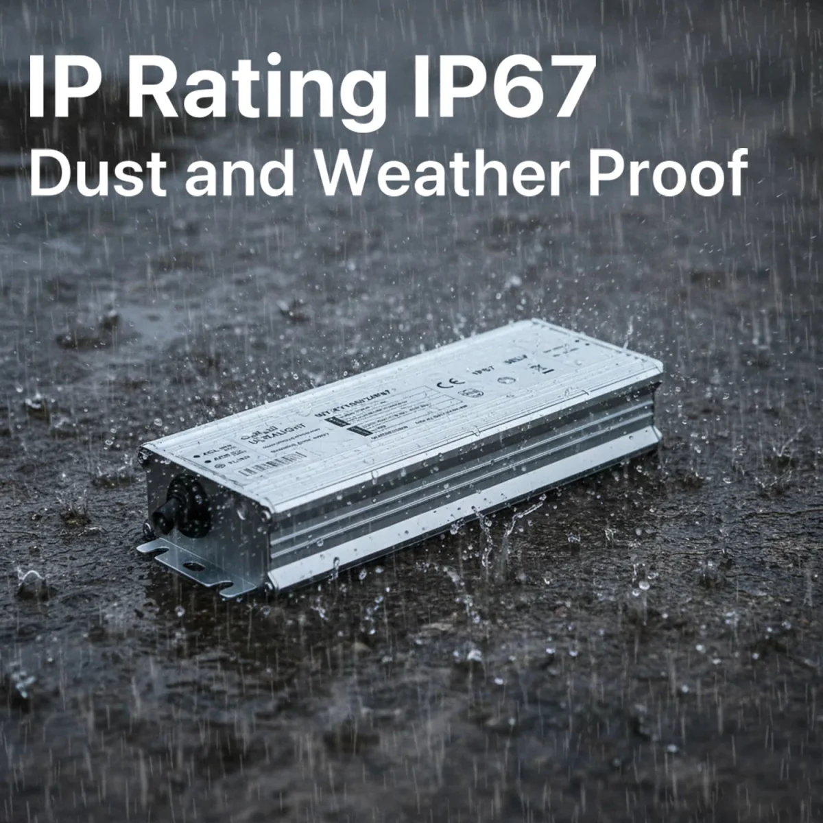 Ultralight Outdoor Power Supply 24V IP67 (WY-KY150V24P67) - Image 2