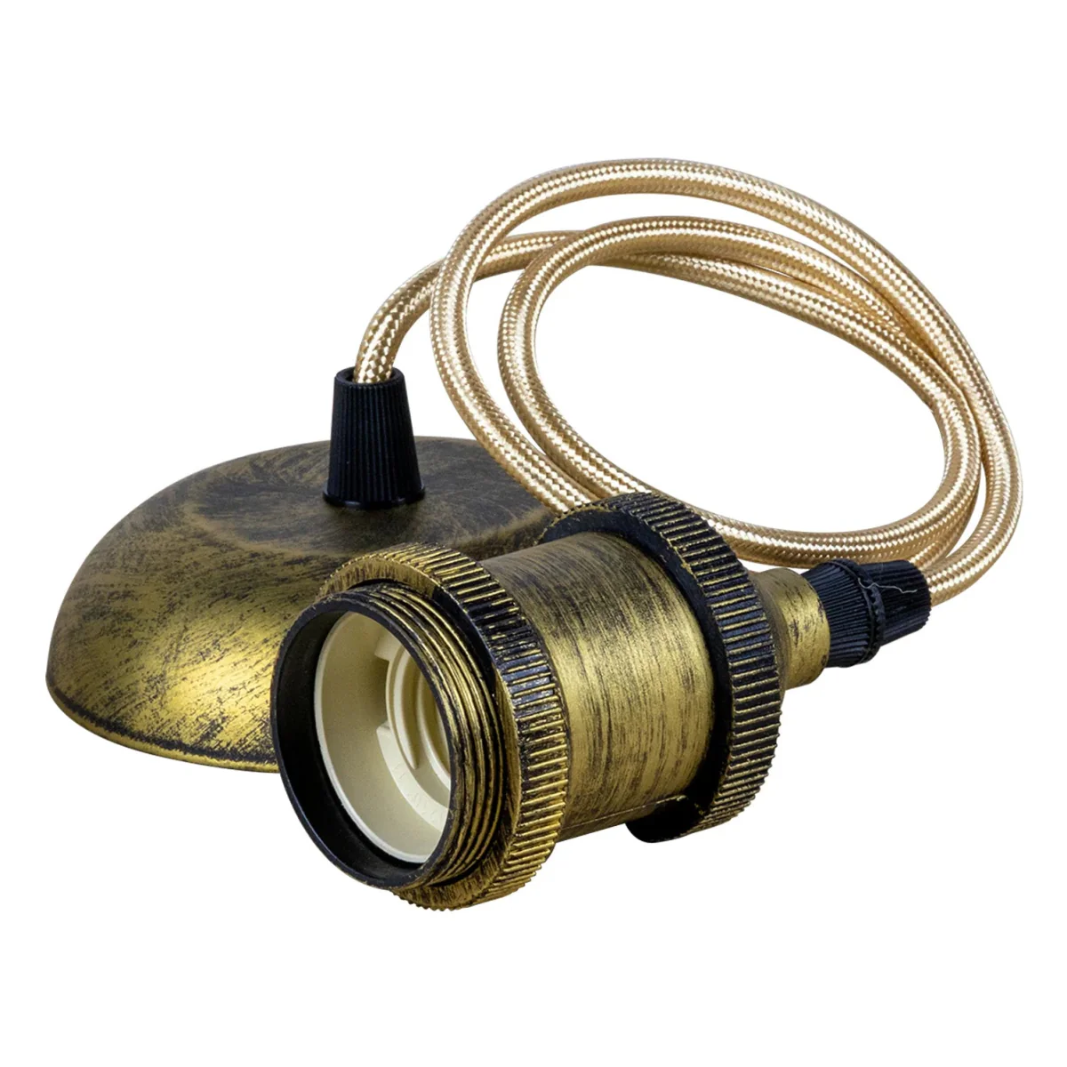 Ultralight Pendant E27 Bulb base Gold 85 Cm Length (XD-S03)