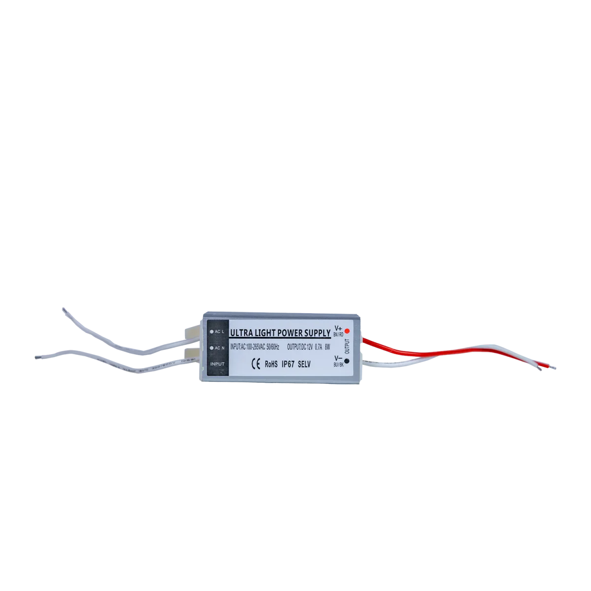 Ultralight Power Supply 12V 8W IP67 - Image 2
