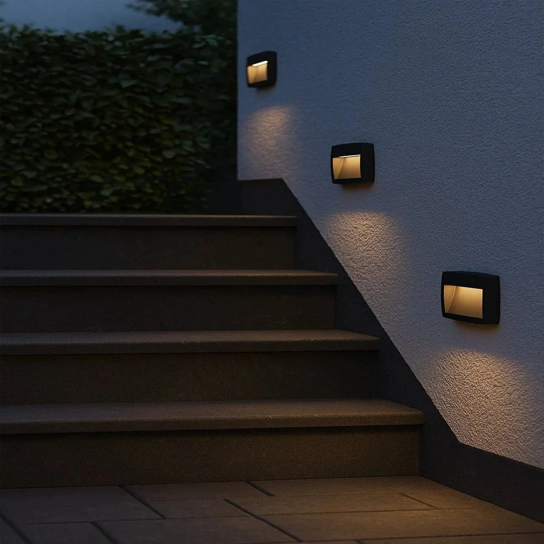 Ultralight Rectangular LED Surface Mounted Step Light (20604) - Image 2
