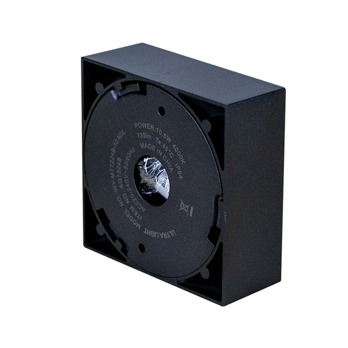 Ultralight Square Surface Mounted Spotlight (SQ7224B) - Image 7