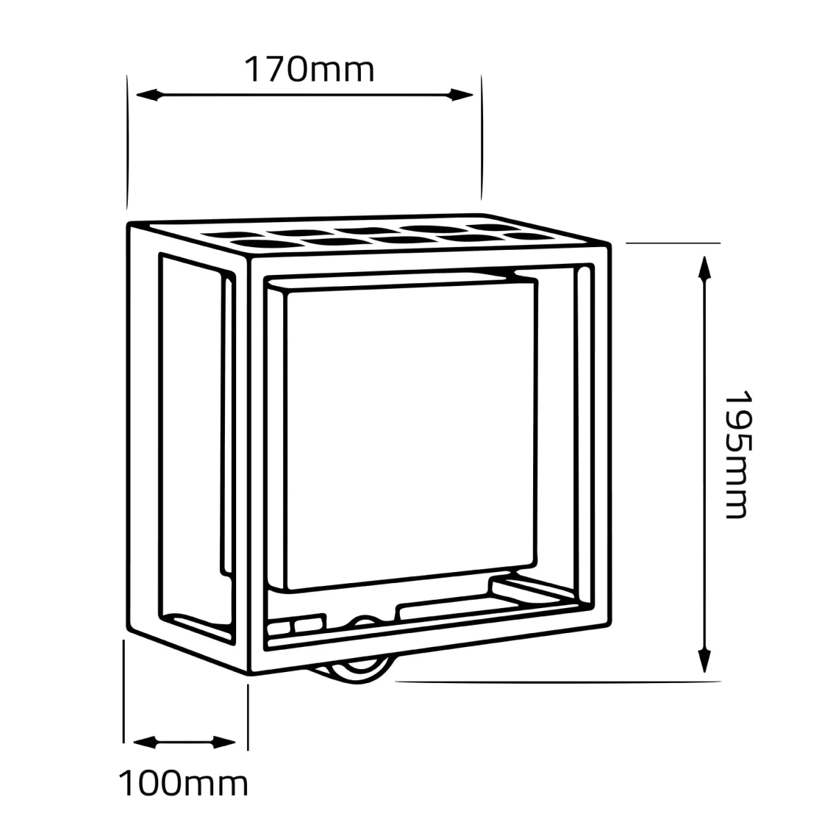 Ultralight Solar Motion Sensor Wall Light IP54 (FYL0204) - Image 10