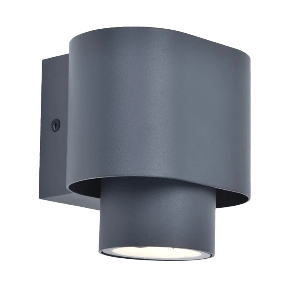WALL LIGHT FRAME (WL-ODL-1118) – Outdoor Downward Aluminum Light Frame with Clear Glass, GU10 Base, IP54 Rated