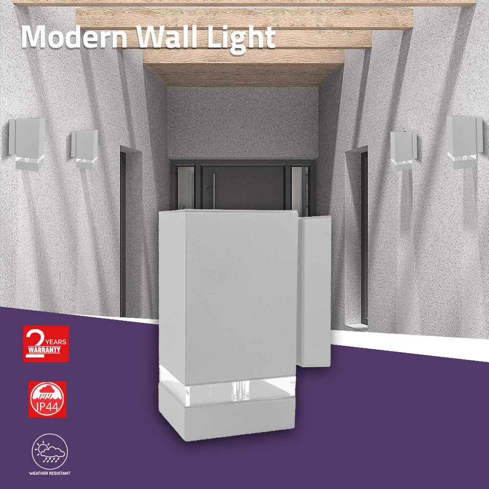 Ultralight Modern Outdoor Wall Frame GU10 (YJ2181-1) - IP44 Waterproof - Image 5