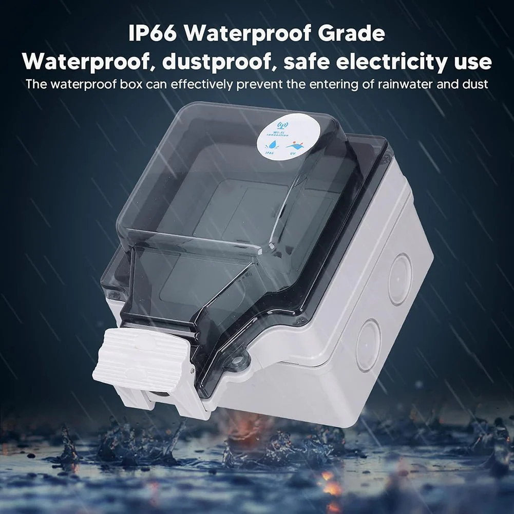 IP66 Waterproof and Dustproof wall Socket (IG86-SS) - Image 2