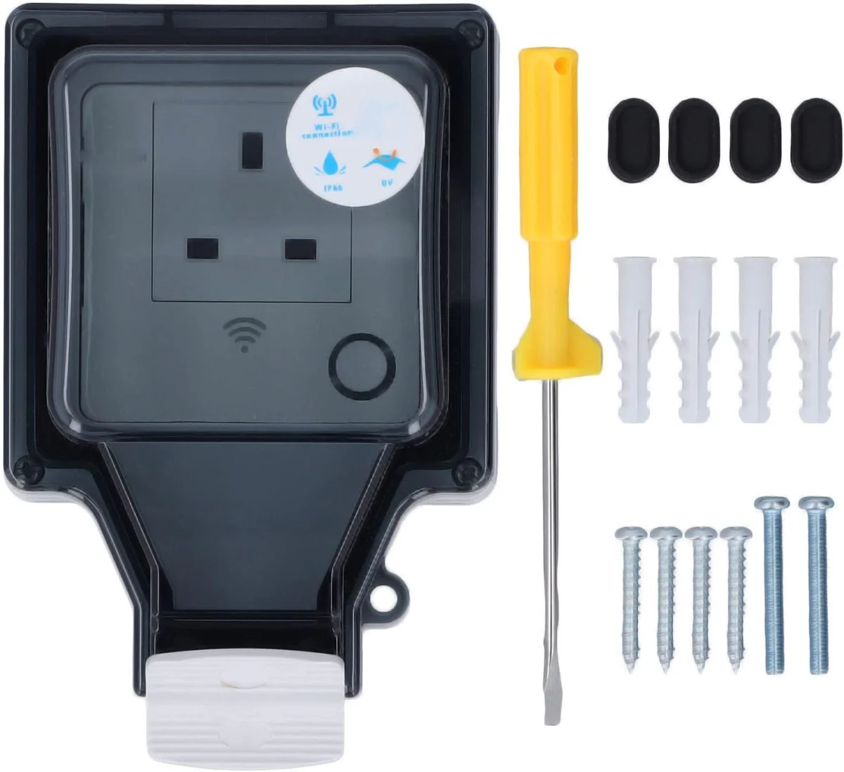 IP66 Waterproof and Dustproof wall Socket (IG86-SS) - Image 5